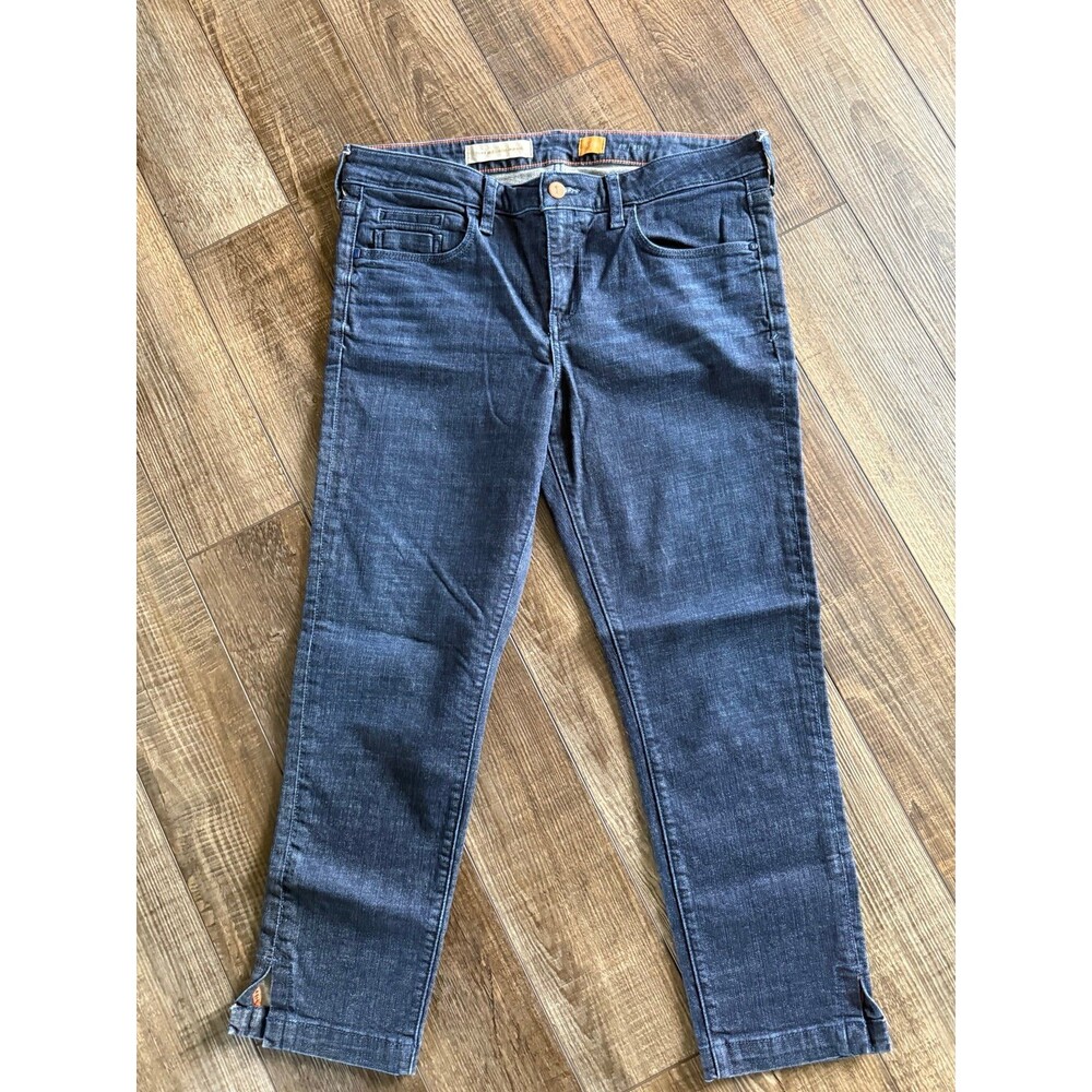 Anthropologie Pilcro and the Letterpress No. 31 Fit/Stet Cropped Jeans Sz. 26